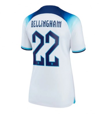 England Jude Bellingham #22 Hemmatröja Dam VM 2022 Kortärmad